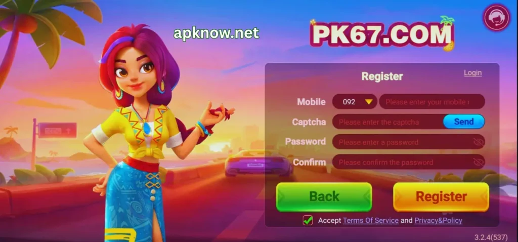 PK67 Game